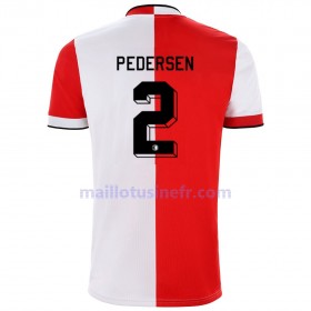 Maillot de Foot Feyenoord Rotterdam Marcus Pedersen 2 Domicile 2021-22